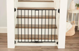 lot 650 image: Regalo 2-in-1 Extra Wide Stairway and Hallway Walk ThroughBaby Safety Gate