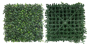 lot 288 image: NETAP Grass Wall Panels, 10x 10(12pcs) 4-Layer Artificial Boxwood Faux Green Wall