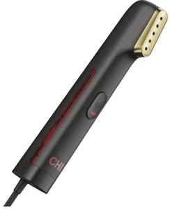 lot 587 image: CHI Steam Handheld Garment Steamer for Clothes, Fabric and Drapes, 5 Minutes of Continuous Steam, Portable Wrinkle-Remover for Home and Travel, Vacation Essentials, Black (11580)
