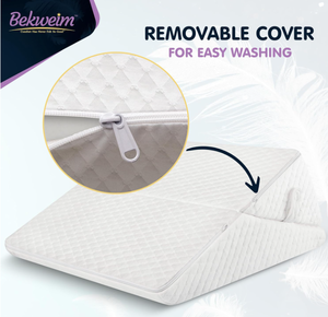 lot 607 image: Adjustable Bed Wedge Pillow for Sleeping