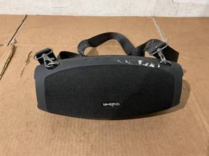 lot 38 image: W-KING 70W Portable Loud Wireless Speaker with Subwoofer, Waterproof Outdoor Speaker Wireless Boombox for Party