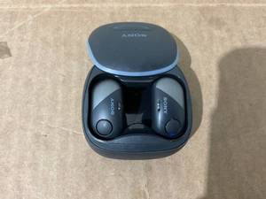 lot 54 image: Sony WF-SP700NL True Wireless Splash-Proof Noise-Cancelling Earbuds with Built-In Microphone