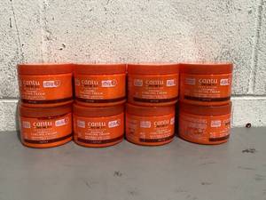 lot 701 image: LOT OF 8 Cantu Coconut Curling Cream with Shea Butter for Natural Hair, 12 oz