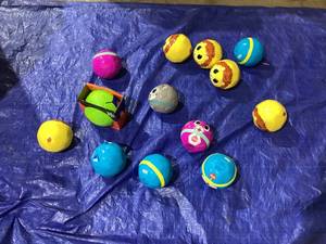 lot 710 image: LOT OF 13 Kids Soccer Balls