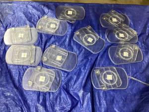 lot 712 image: LOT OF 11 Rectangle Rotating Susan - Bullseyes Playground