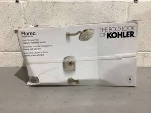 lot 720 image: KOHLER Florez Rite-Temp Vibrant Brushed Nickel 1-handle Single Function