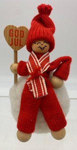 lot 27 image: LJUNGSTROMS of Sweden - Christmas Figurine - God Jul