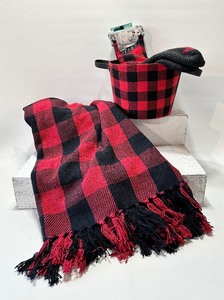 lot 123 image: COZY ESSENTIALS in Buffalo Plaid