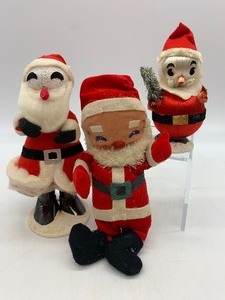 lot 59 image: Vintage Santas including BLUME - Japan