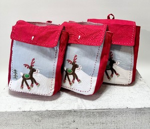 lot 260 image: POTTERY BARN KIDS Reindeer Backpacks - QTY 3