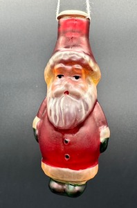 lot 327 image: VINTAGE GLASS SANTA String Light Bulb Cover