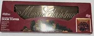 lot 410 image: Timeless Treasures BRISTOL BRASS Decorative Metal Door Topper