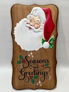 lot 413 image: Artisan SEASONS GREETINGS Sign