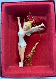 lot 295 image: LENOX Holiday 2006 A Perfect Pixie Tinkerbell Ornament NIB