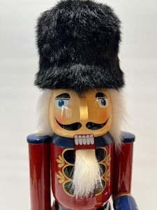 lot 500 image: LARGE Kirklands NUTCRACKER with Original Box