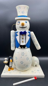 lot 501 image: BOMBAY COMPANY Hand Painted Nutcracker
