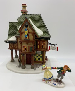 lot 481 image: DEPT 56 Dickens Village Series T. Smiths Christmas Crackers House