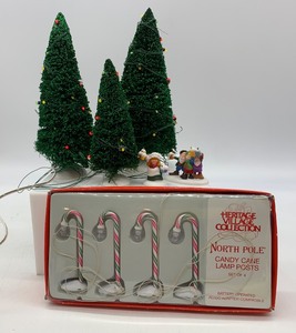 lot 488 image: DEPT 56 Accessories including Lighted Trees and More