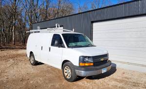 lot 002 image: 2011 Chevrolet Express 1500 AWD Cargo Van  Reliable Work Vehicle with Professional Upfits