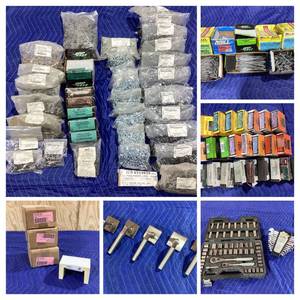 lot 0023 image: Stock Up on Nails, Screws, Hardware, and Miscellaneous Items