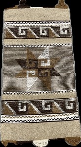 lot 145 image: Vintage Wool Southwestern Rug  Wall Hanging