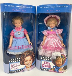 lot 16 image: The Danbury Mint 1996 The Shirly Temple Collection Dolls with Boxes Lot of 2