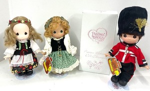 lot 43 image: Precious Moments Children of the World Dolls Poland, Ireland and England