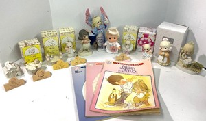 lot 45 image: Precious Moments Lot - Figurines, Ornaments, Cookbook