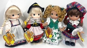 lot 58 image: Children of the World Dolls by Precious Moments Holland, Germany, Ireland, Scotland