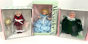 lot 62 image: Madame Alexander Wizard of Oz Dolls 2008 Professor Marvel, 2006 Glinda (Broadway Collection) 2201 Emerald City Guard