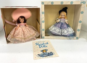 lot 94 image: Vintage Nancy Ann Storybook Dolls with Boxes Dolls of the Day Series
