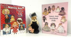lot 118 image: Two Nancy Ann Storybook Dolls Collectors Books and One Doll