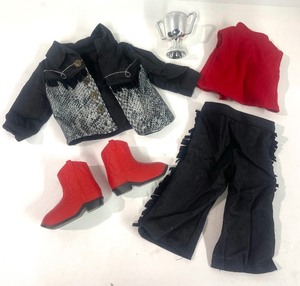 lot 122 image: Battat Our Generation Cowgirl Outfit for 18 Doll