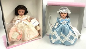 lot 125 image: Madame Alexander Gone with the Wind Suellen OHara 1999 and Melanie 2000