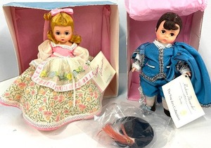 lot 188 image: Gone with the Wind Suellen 1994 and Blue Boy 1997 Madame Alexander Dolls