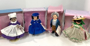 lot 168 image: Madame Alexander Scarlett Jubilee and Scarlett Series Lot of 4 Dolls