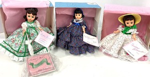 lot 193 image: Madame Alexander Gone with the Wind Dolls Lot of 3