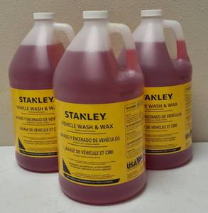 lot 7 image: Stanley (3) Gallons of Pressure Washer Detergent Car & Truck  Part # STCTW004