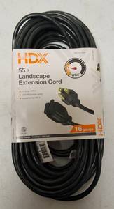 lot 11 image: HDX   New Landscape Extension Cord - 55 ft