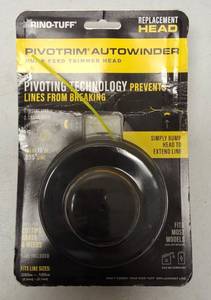 lot 16 image: Rino - Tuff  Replacement Head Pivotrim Autowinder - Bump Feed Trimmer Head