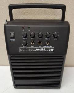lot 41 image: Nady   NEW  WA -120 Wireless Portable PA VHF