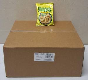 lot 48 image: Frito Lay  Funyuns  Snack Size Bags - 1 Case