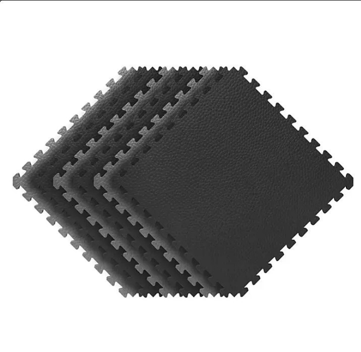 lot 229 image: NEW Norsk Rhino-Tec 6-pk Reversible Gym Flooring - BlackGray
