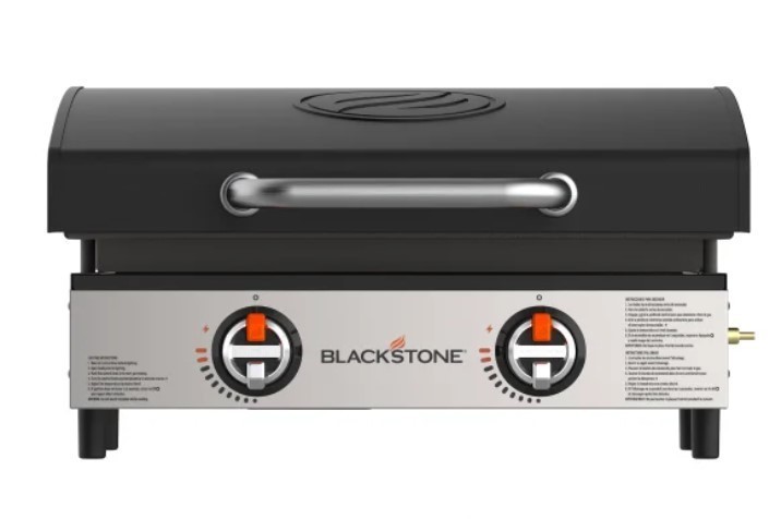 lot 96 image: Blackstone Original 22in Griddle wHood and Carry Bag - Dented
