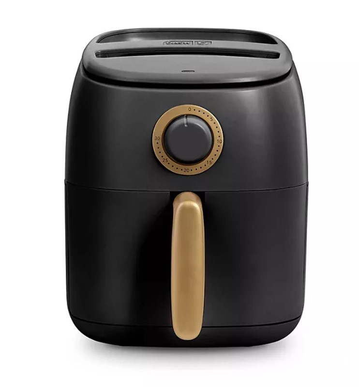 lot 318 image: NEW Dash Ceramic Tasti-Crisp Express Air Fryer 2.6QT -