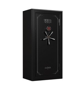 lot 104 image: NEW Sports Afield SA32SM-EX-CM 32-Gun Fire and Waterproof Safe