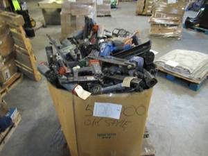 lot 120 image: Pallet of Unprocessed USED Power Tools