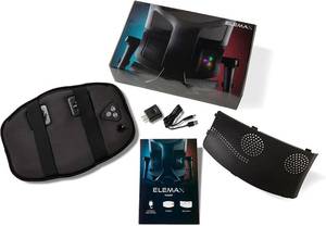lot 320 image: Mavix Elemax Gaming Chair Attachment Unit - Featuring Heating, Dual Fans for Cooling, and Two Massage Mode Settings for Ultimate Gaming Comfort