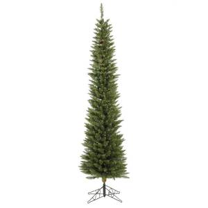 lot 191 image: Vickerman 5.5 Durham Pole Pine Artificial Christmas Tree, Unlit - A103655