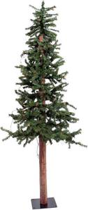 lot 197 image: Vickerman 6 Alpine Artificial Christmas Tree, Unlit with Cones - A807260